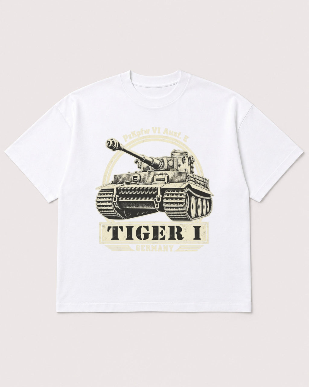 Mockup Boxy Heavyweight Tee White product