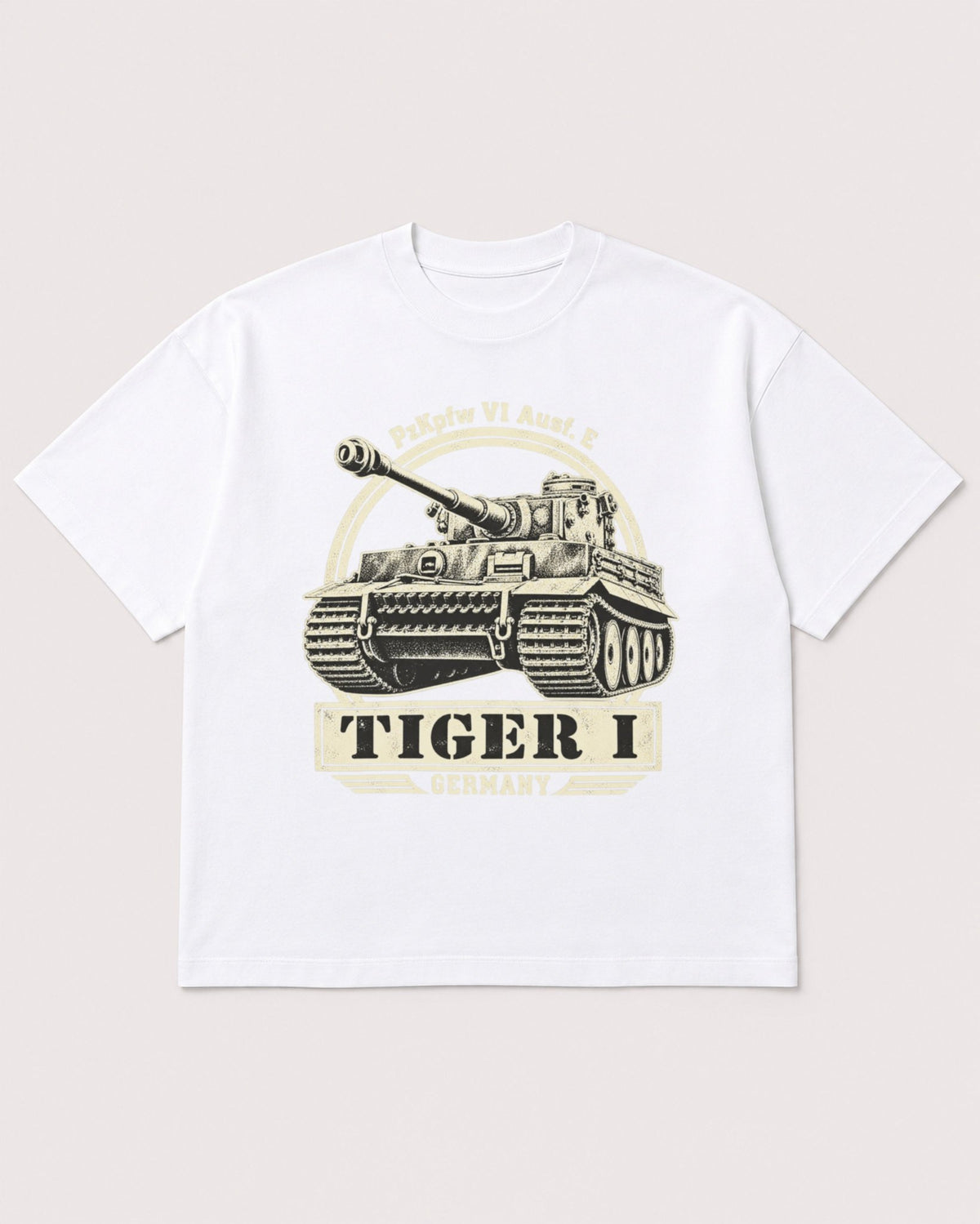 Mockup Boxy Heavyweight Tee White product
