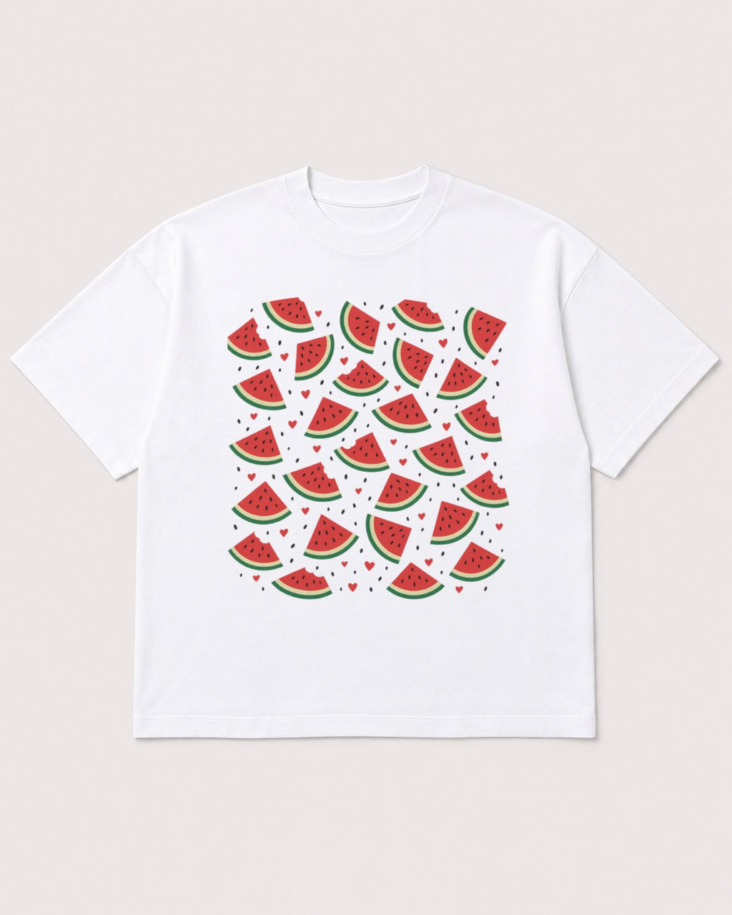 Mockup Boxy Heavyweight Tee White product