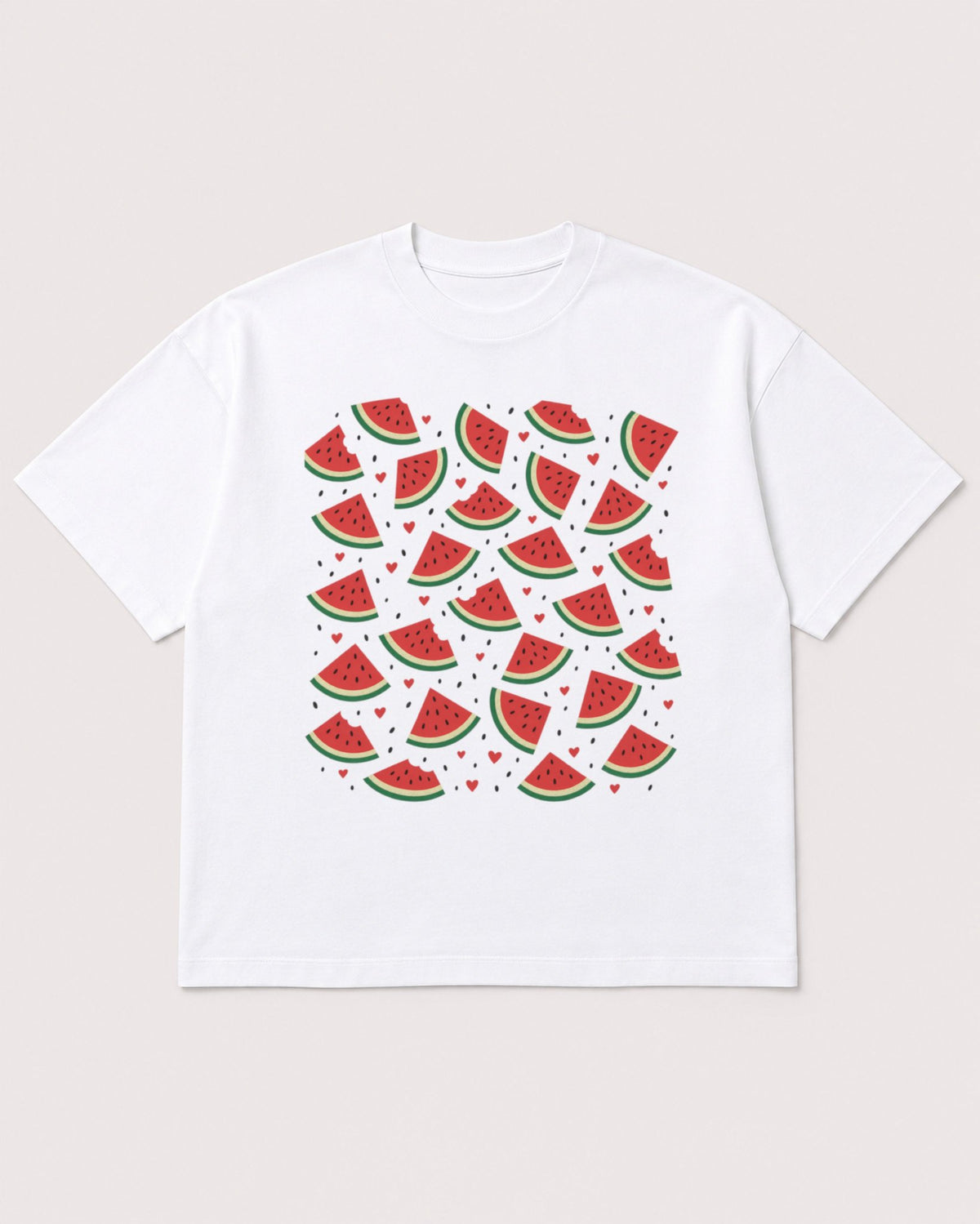 Mockup Boxy Heavyweight Tee White product