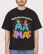 Mockup Boxy Heavyweight Tee Black male close-up 02