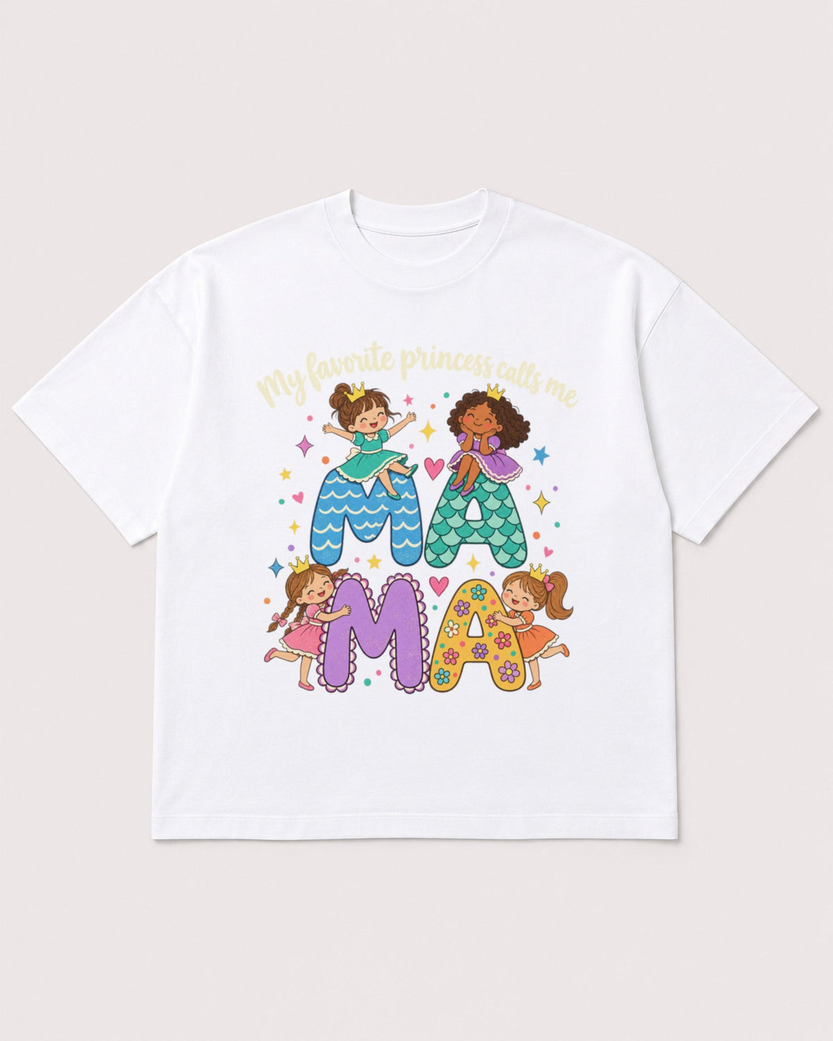 Mockup Boxy Heavyweight Tee White product
