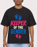Mockup Boxy Heavyweight Tee Black male close-up 05