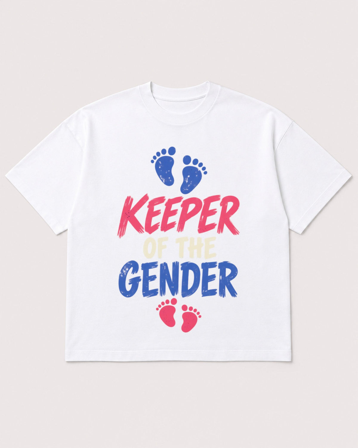 Mockup Boxy Heavyweight Tee White product