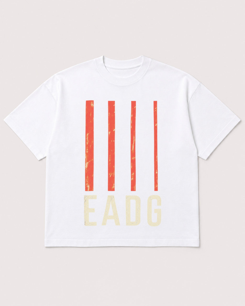 Mockup Boxy Heavyweight Tee White product