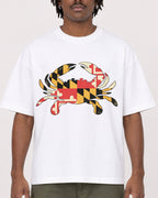 Mockup Boxy Heavyweight Tee White male close-up 04