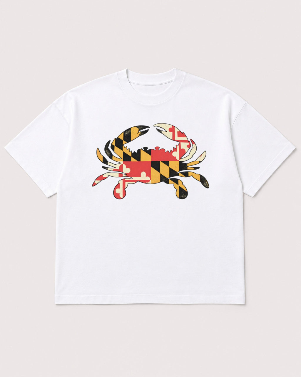 Mockup Boxy Heavyweight Tee White product