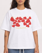 Mockup Boxy Heavyweight Tee White female close-up 06