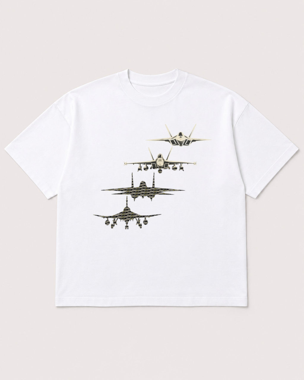 Mockup Boxy Heavyweight Tee White product