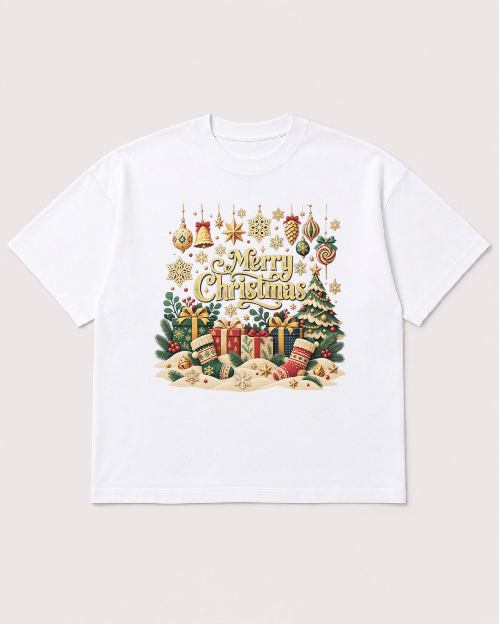 Mockup Boxy Heavyweight Tee White product