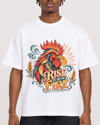 Mockup Boxy Heavyweight Tee White male close-up 05