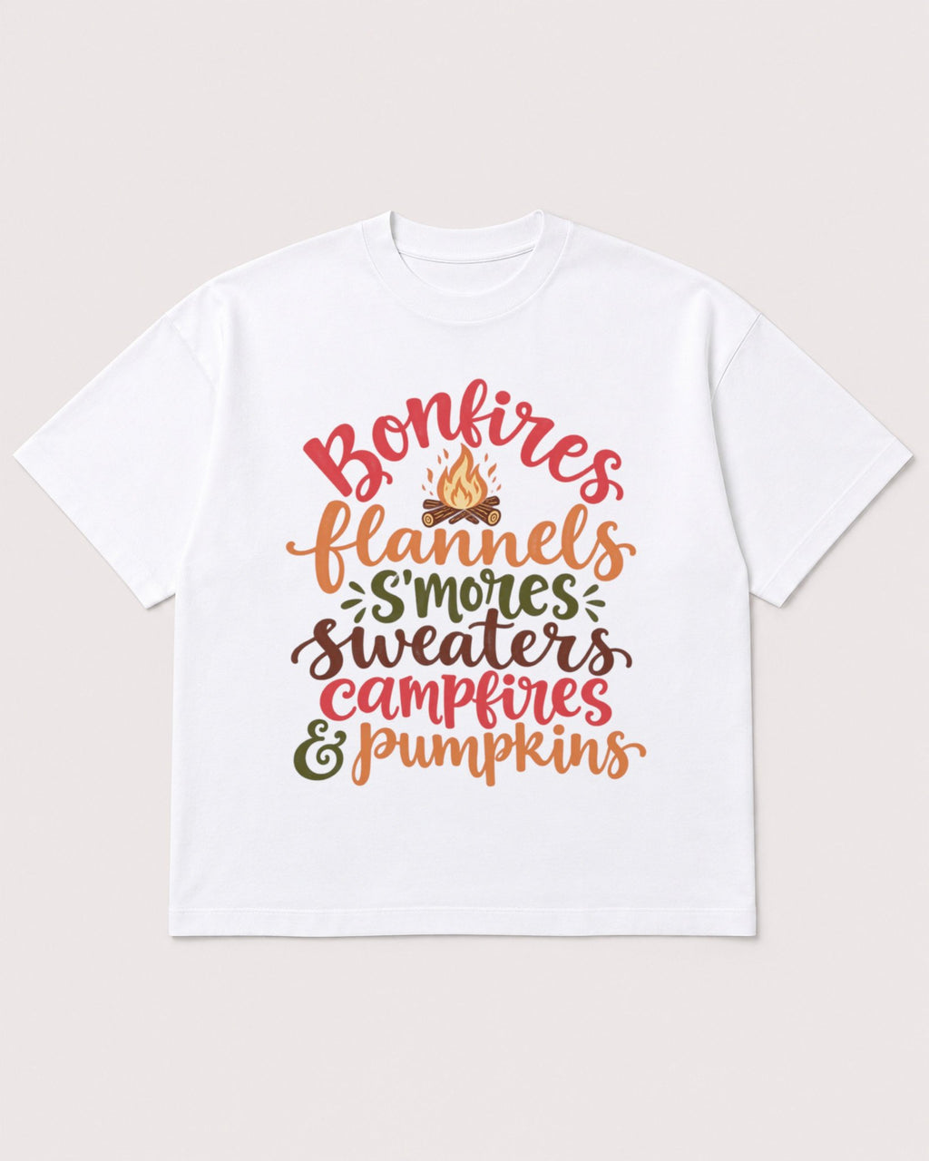 Mockup Boxy Heavyweight Tee White product