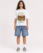 Mockup Boxy Heavyweight Tee White female full-body 06