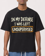 Mockup Boxy Heavyweight Tee Black male close-up 15