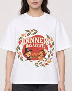 Mockup Boxy Heavyweight Tee White female close-up 03