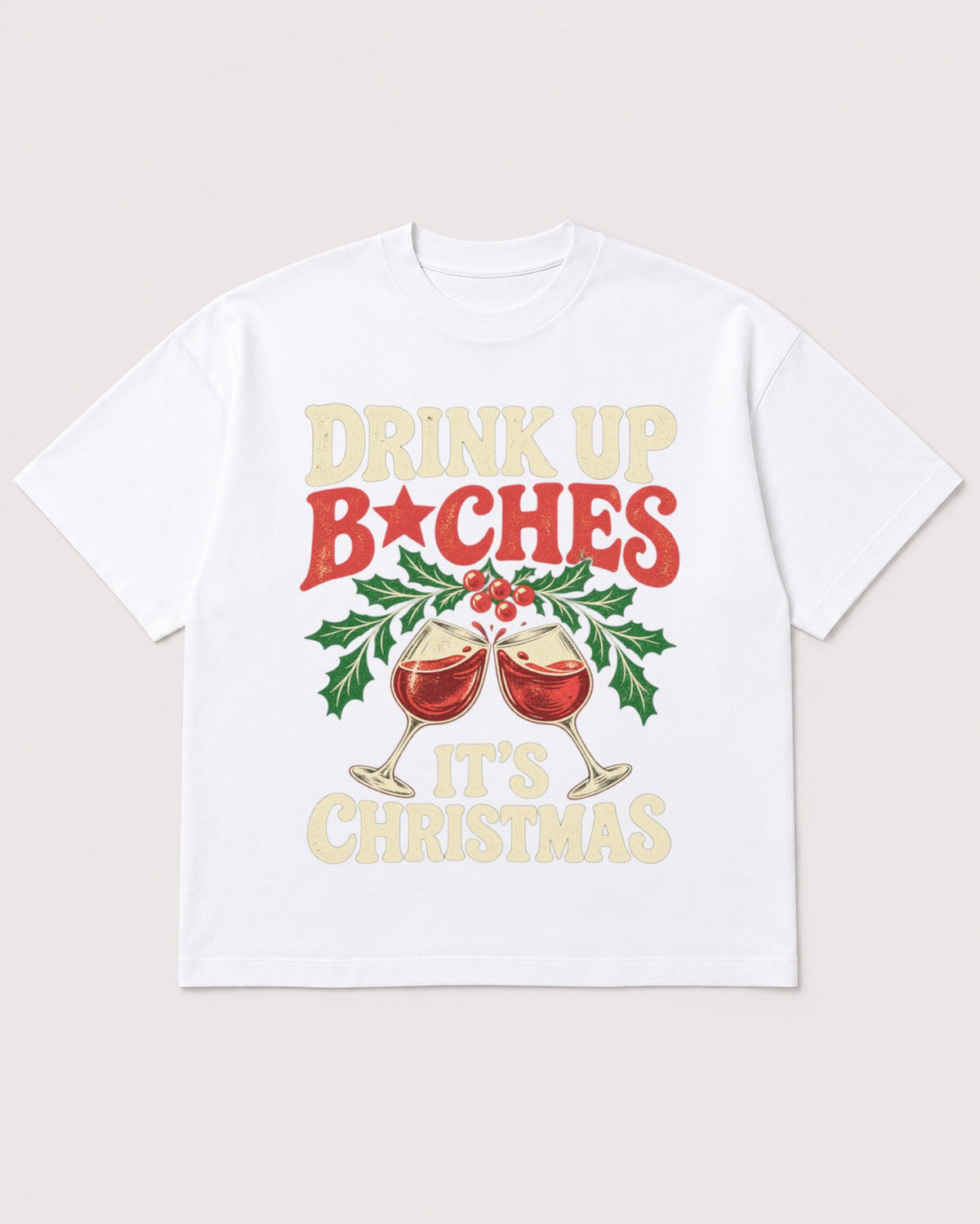 Mockup Boxy Heavyweight Tee White product