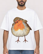Mockup Boxy Heavyweight Tee White male close-up 07