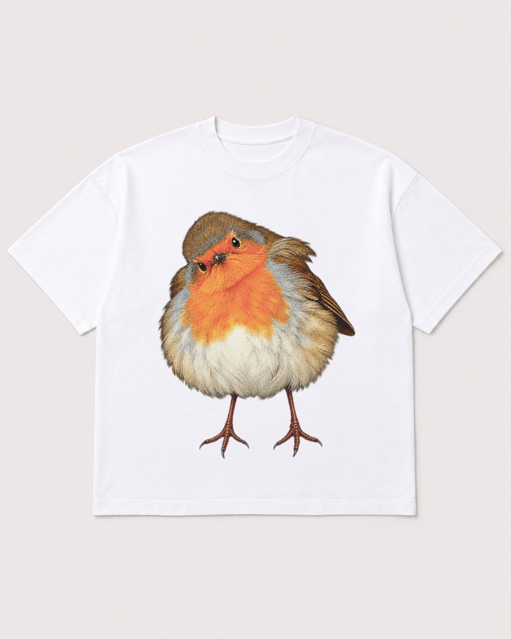 Mockup Boxy Heavyweight Tee White product