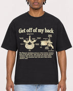 Mockup Boxy Heavyweight Tee Black male close-up 05