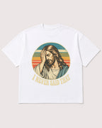 Mockup Boxy Heavyweight Tee White product