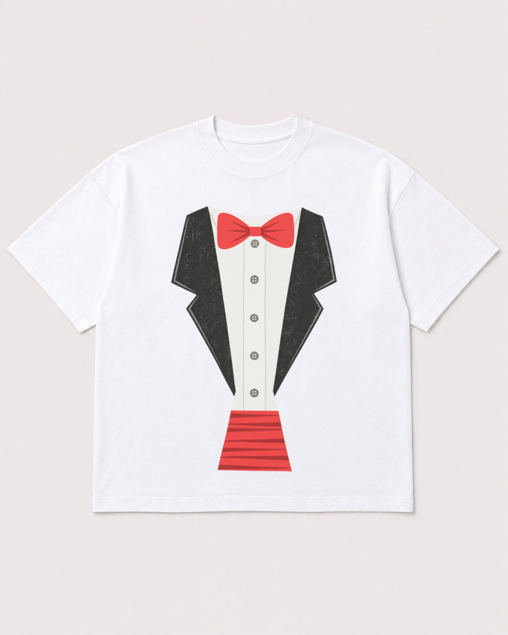 Mockup Boxy Heavyweight Tee White product