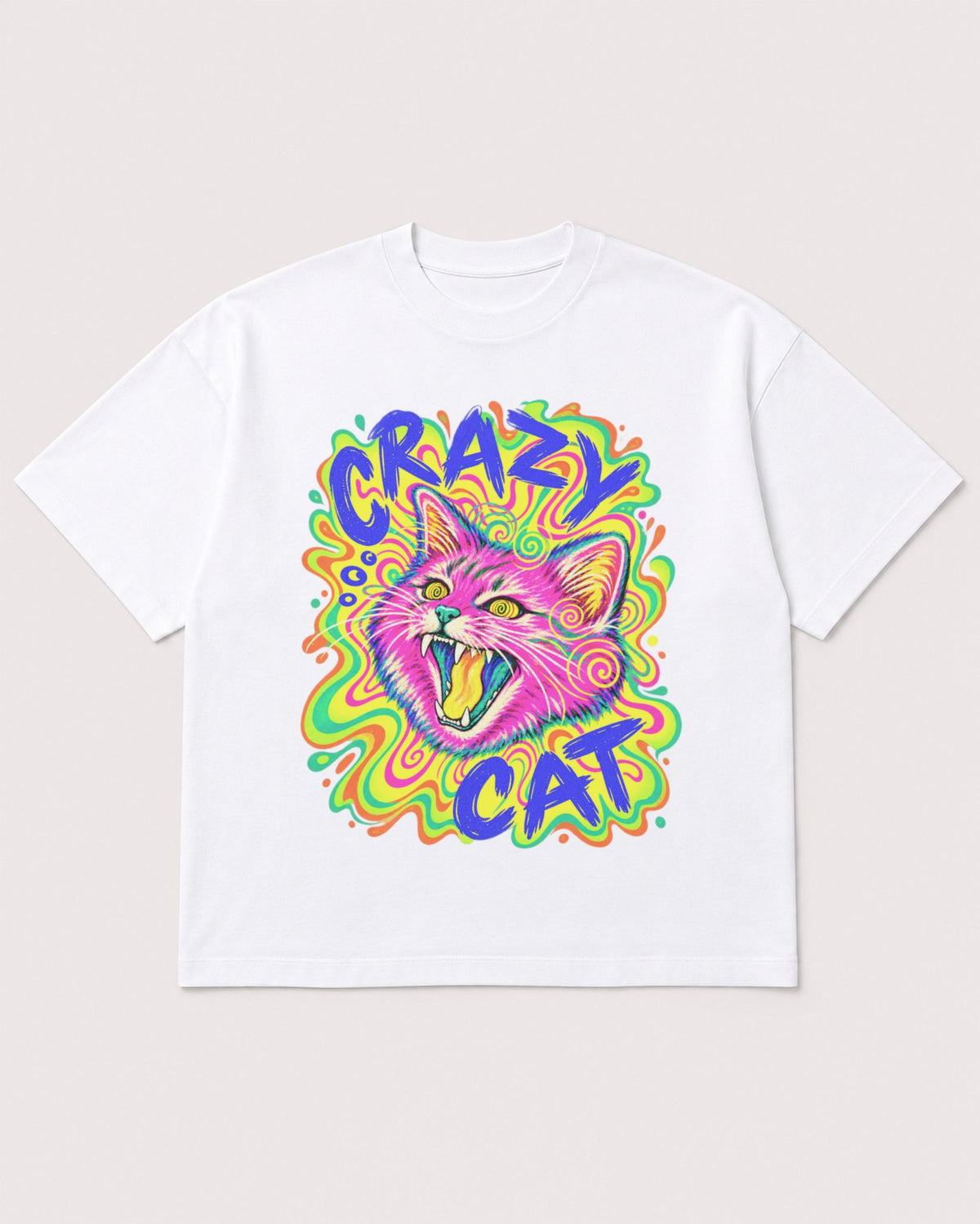 Mockup Boxy Heavyweight Tee White product