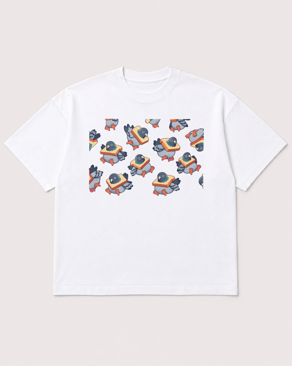 Mockup Boxy Heavyweight Tee White product