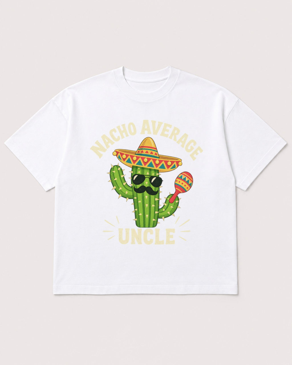 Mockup Boxy Heavyweight Tee White product