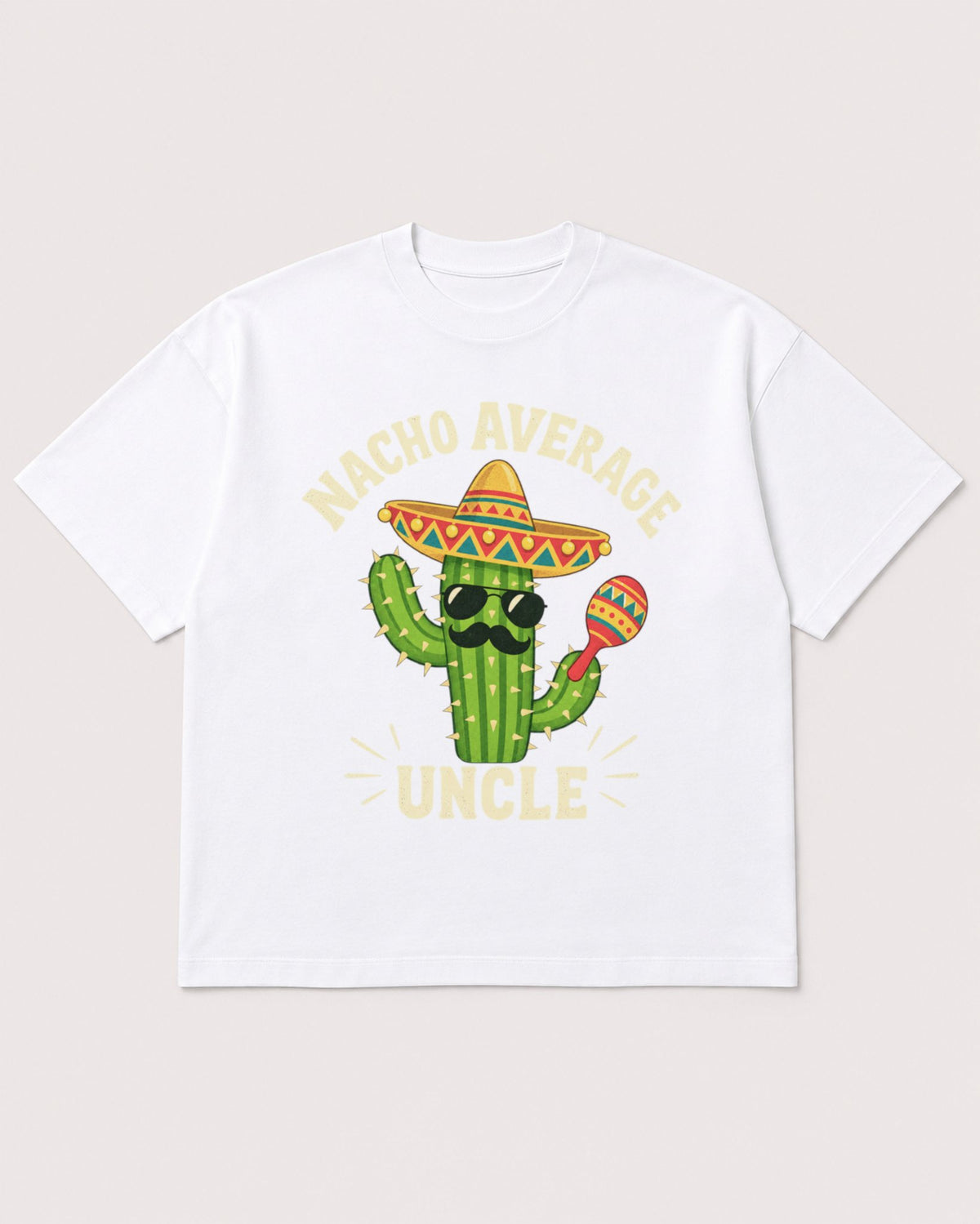 Mockup Boxy Heavyweight Tee White product