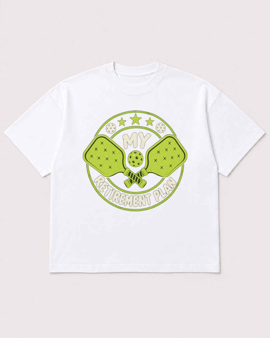 Mockup Boxy Heavyweight Tee White product