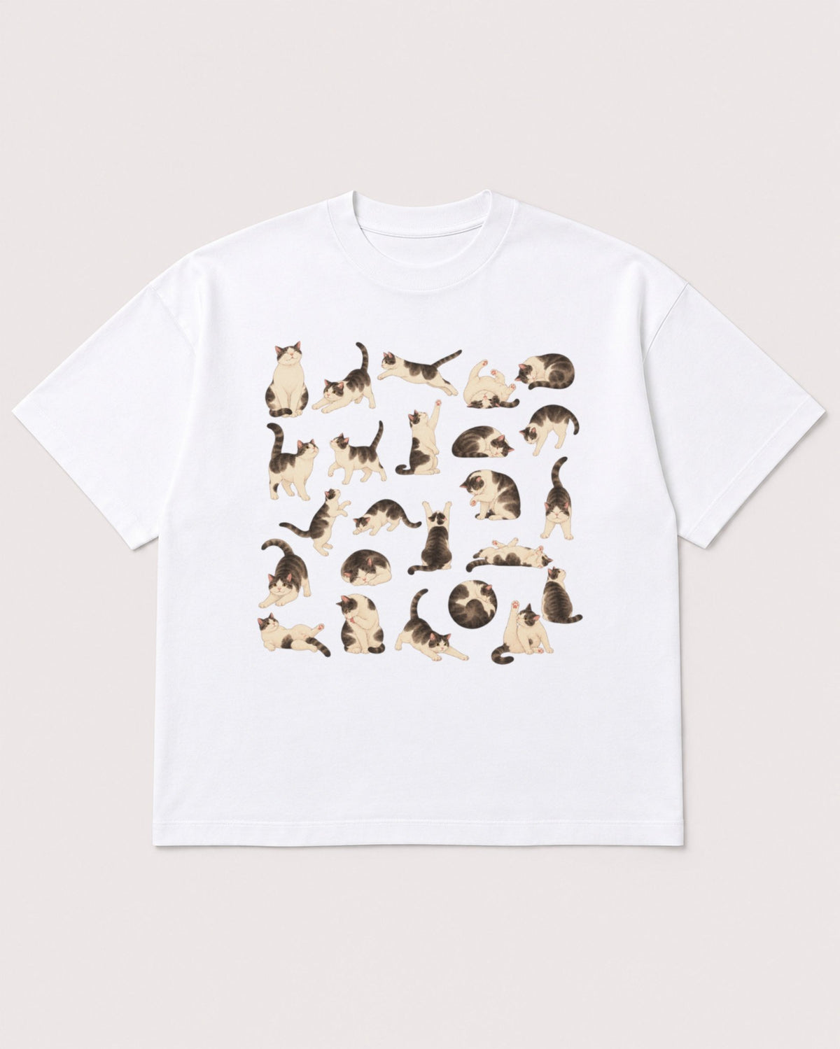 Mockup Boxy Heavyweight Tee White product