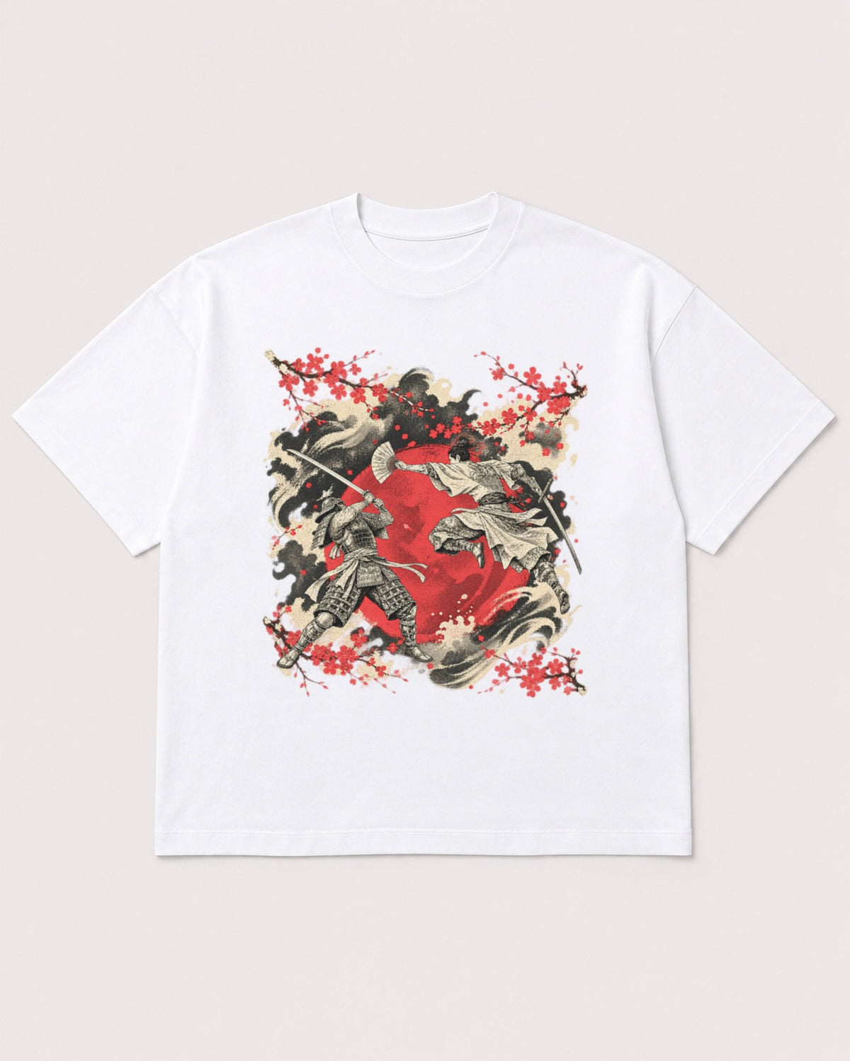 Mockup Boxy Heavyweight Tee White product