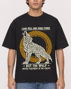 Mockup Boxy Heavyweight Tee Black male close-up 06