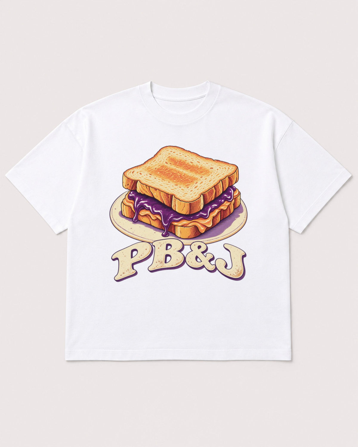 Mockup Boxy Heavyweight Tee White product