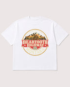 Mockup Boxy Heavyweight Tee White product