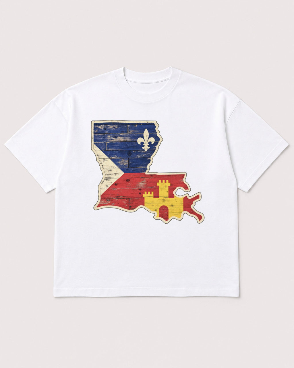 Mockup Boxy Heavyweight Tee White product