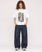 Mockup Boxy Heavyweight Tee White female full-body 09