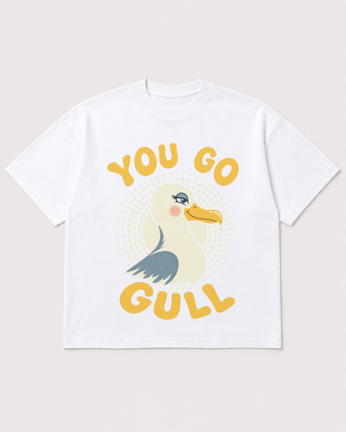 Mockup Boxy Heavyweight Tee White product