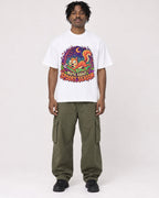 Mockup Boxy Heavyweight Tee White male full-body 04