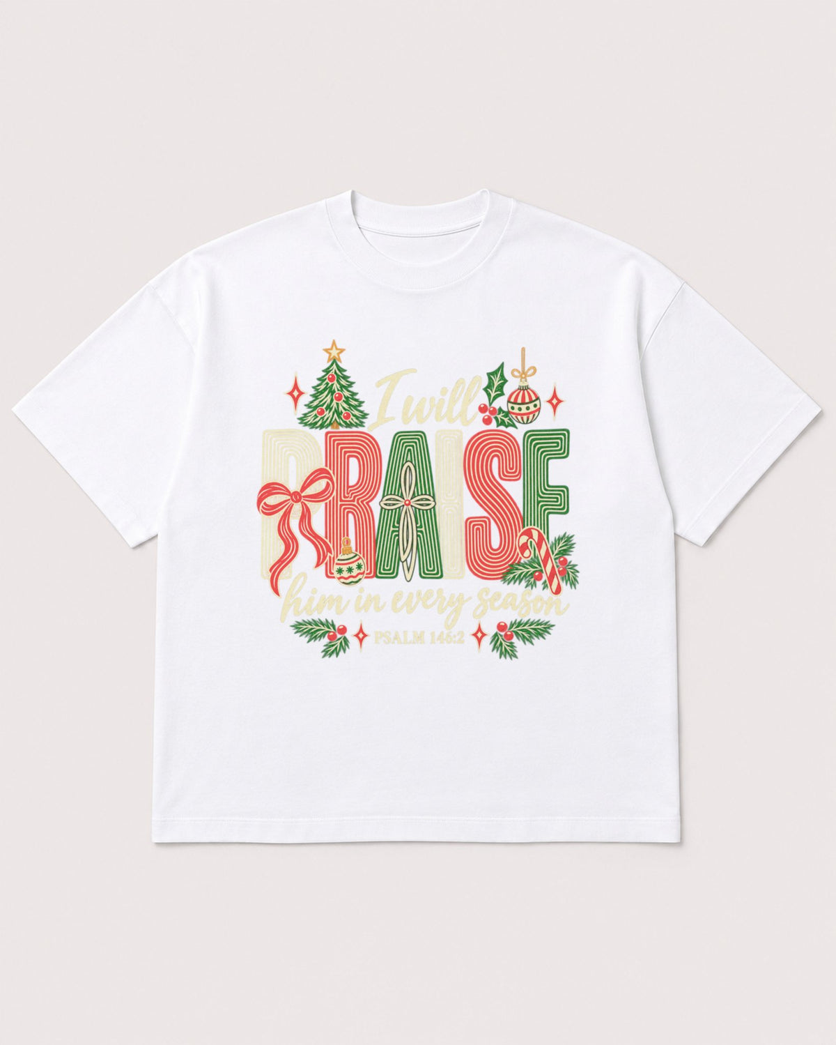 Mockup Boxy Heavyweight Tee White product