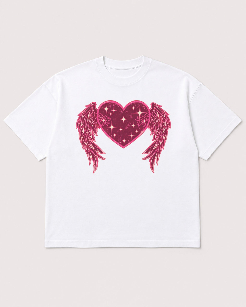 Mockup Boxy Heavyweight Tee White product