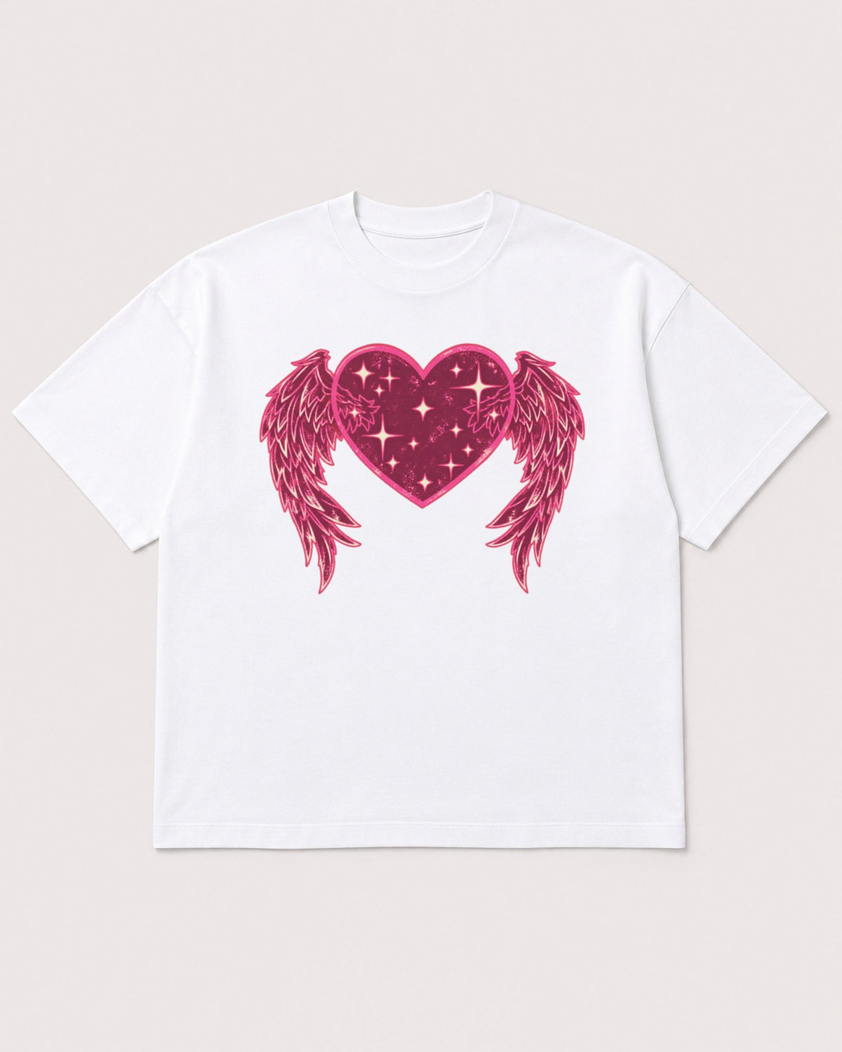 Mockup Boxy Heavyweight Tee White product