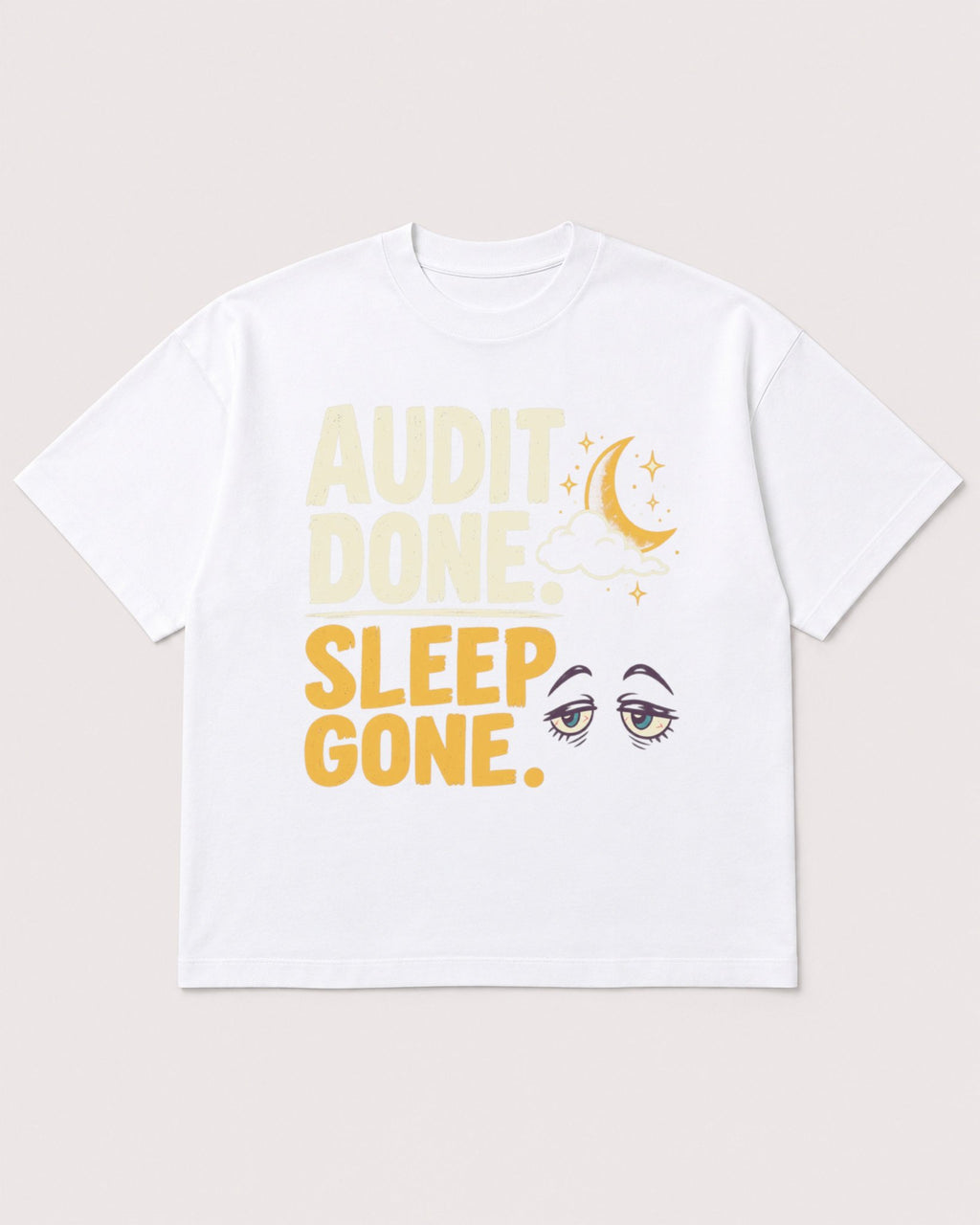Mockup Boxy Heavyweight Tee White product