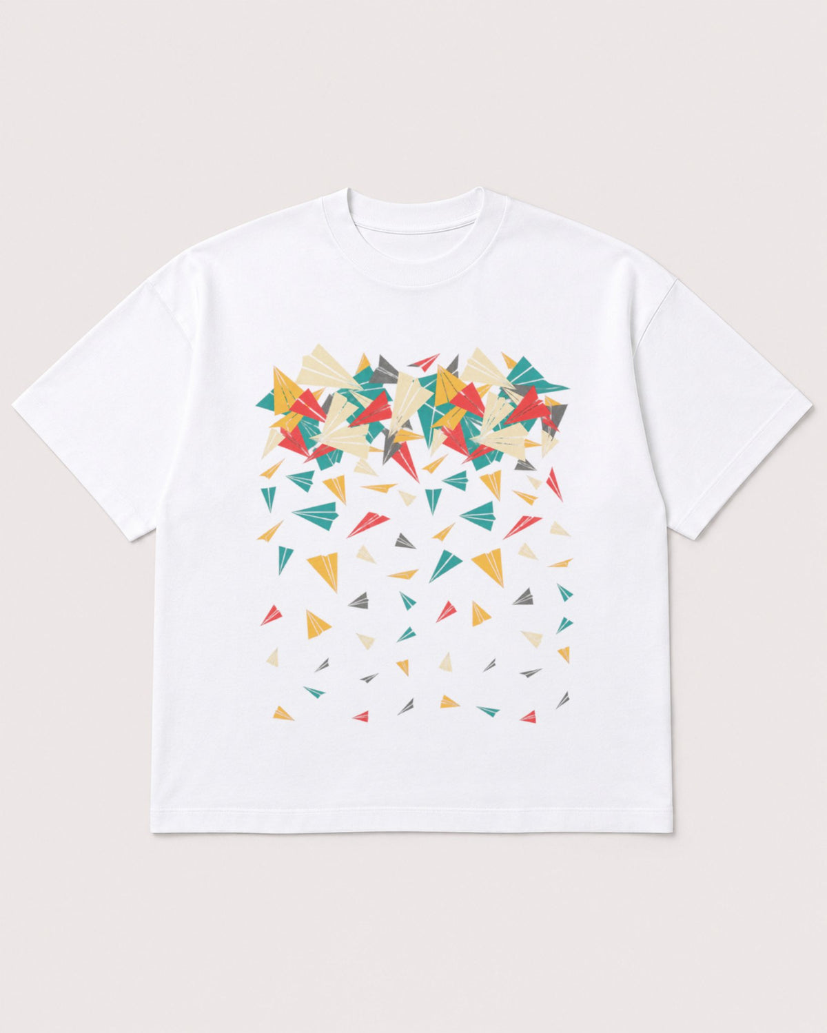 Mockup Boxy Heavyweight Tee White product