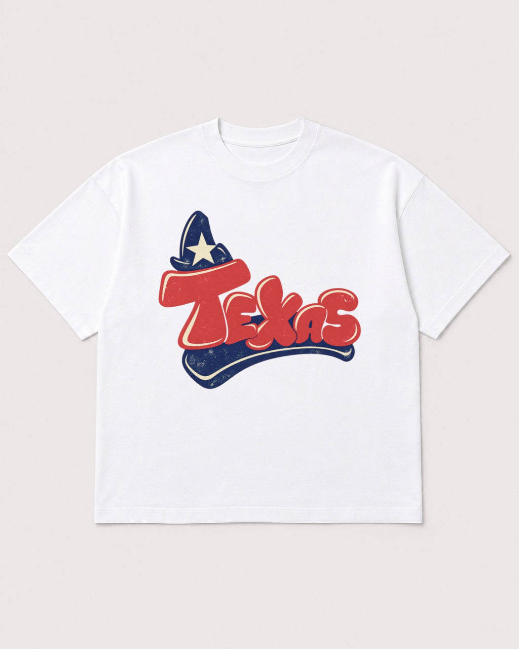 Mockup Boxy Heavyweight Tee White product