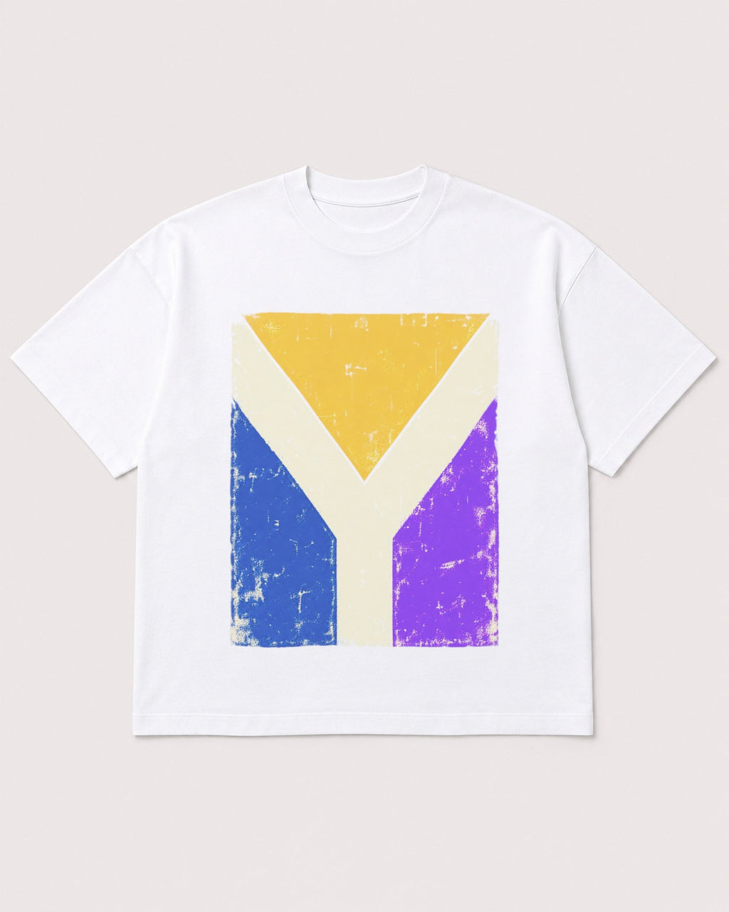 Mockup Boxy Heavyweight Tee White product