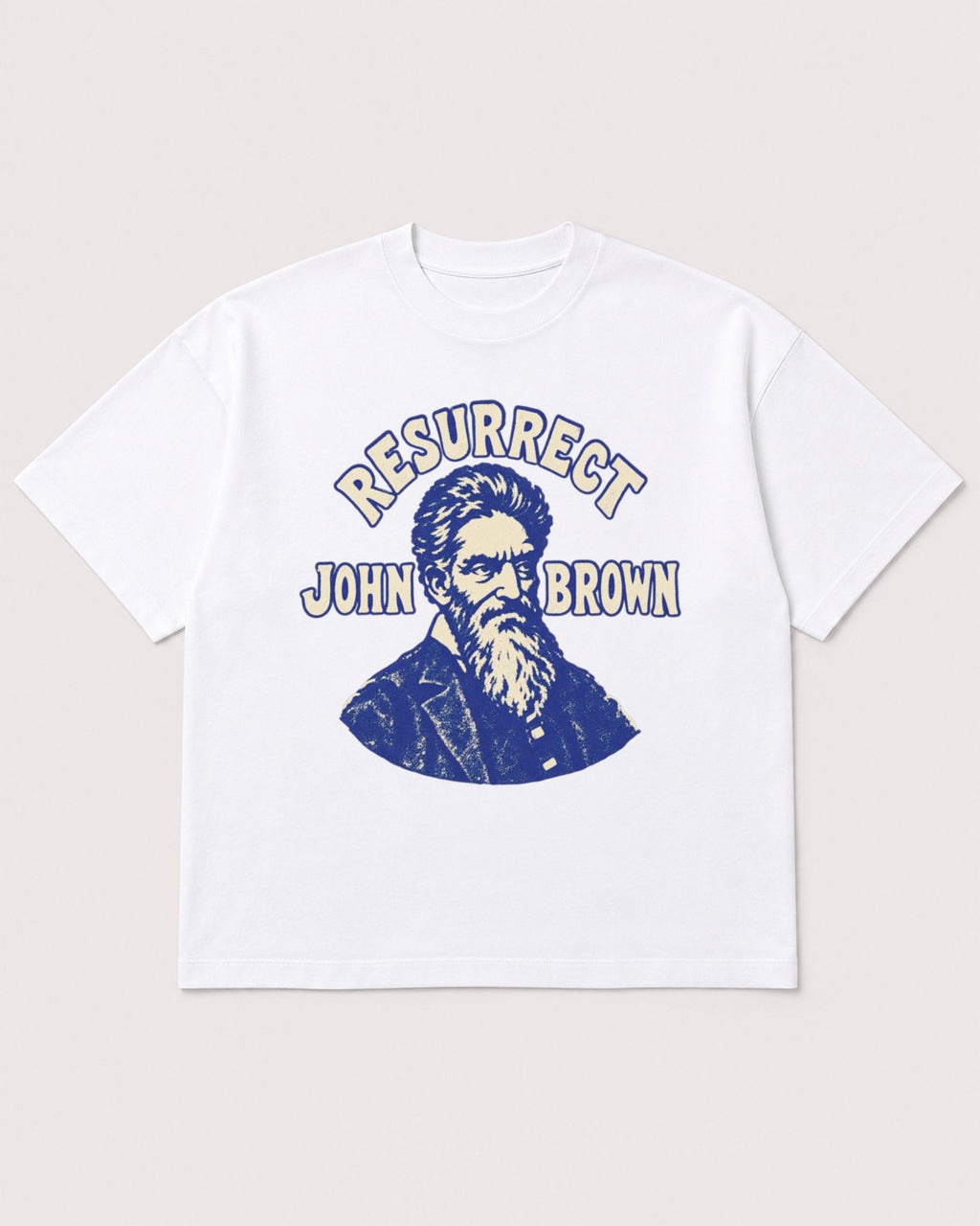 Mockup Boxy Heavyweight Tee White product