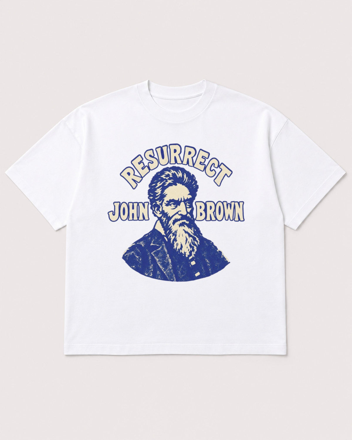 Mockup Boxy Heavyweight Tee White product