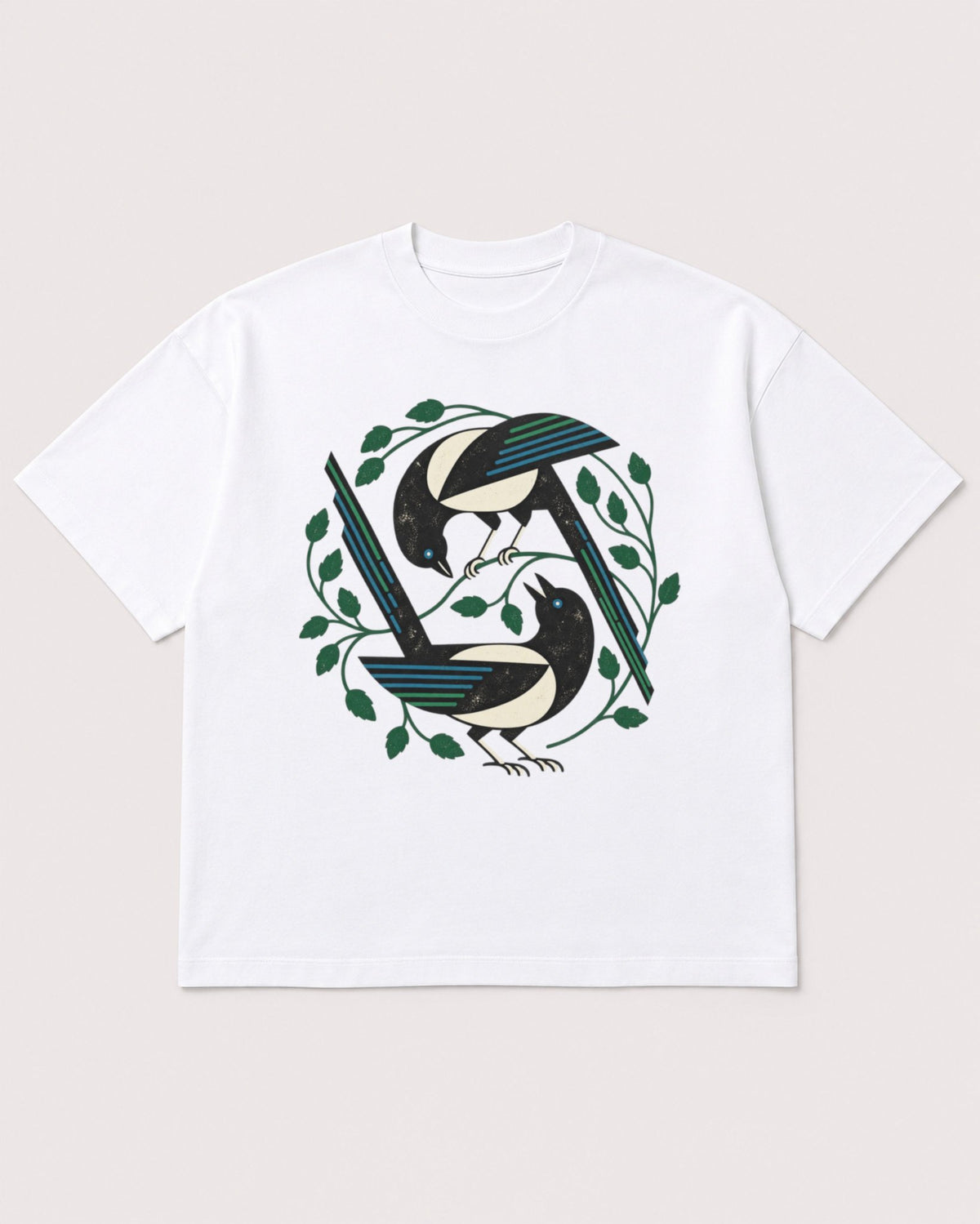 Mockup Boxy Heavyweight Tee White product