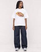 Mockup Boxy Heavyweight Tee White female full-body 04